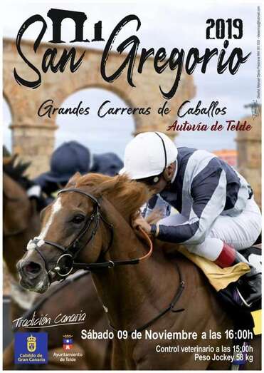 Cartel de las carreras (Foto TA)